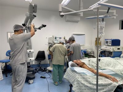 Hospital realiza microcirurgia de tumor cerebral com tecnologia de neuronavegao