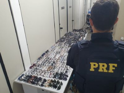PRF recupera cerca de R$1 milho em produtos furtados de shoppings em Cuiab