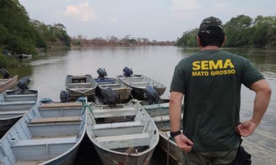 Em um ms, Sema-MT apreende 302 kg de pescado ilegal e devolve mais de 600 peixes aos rios