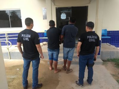 Polcia Civil prende dois suspeitos de estelionato em Sapezal