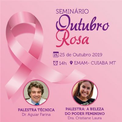 Escola da Magistratura realiza seminrio gratuito alusivo ao Outubro Rosa