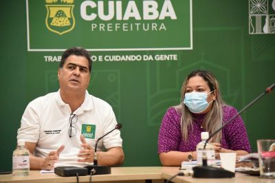 Prefeito anuncia plano de enfrentamento ao surto de gripe em Cuiab