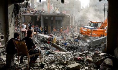 ONU: Milhares de pessoas saqueiam armazns em Gaza  medida que Israel amplia isolamento
