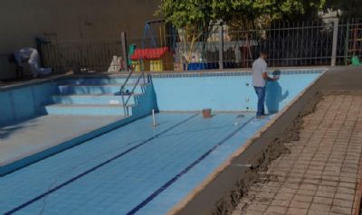 Doao do Nota MT possibilita reforma de piscina para fisioterapia aqutica na Apae de Rondonpolis