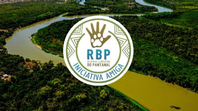 Selo para iniciativa amiga do Pantanal
