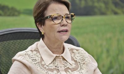 Tereza Cristina: agro tem confiana em Bolsonaro