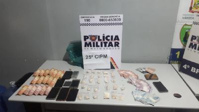 Cinco homens so presos por trfico de drogas em Vrzea Grande