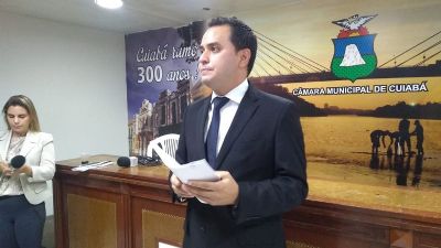 Diego Guimares apresentar um requerimento  Comisso Processante sobre aluguel da secretaria dos 300 anos