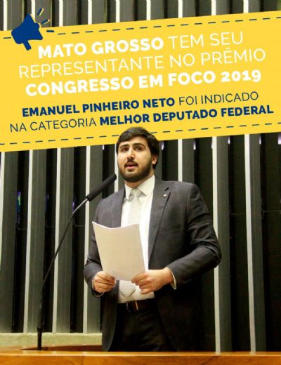 Emanuelzinho disputa prmio de melhor deputado federal