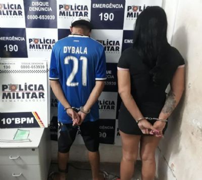 Casal suspeito de roubar Sandero  detido na Miguel Sutil