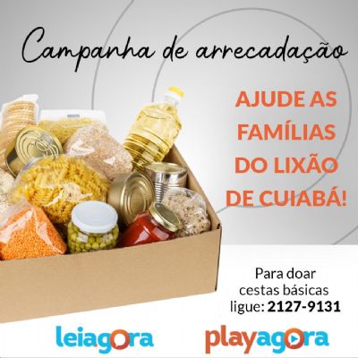 Grupo Leiagora lana campanha de arrecadao de alimentos