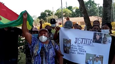 Famlias pedem justia a indgenas bolivianos mortos pela polcia de MT; vdeo