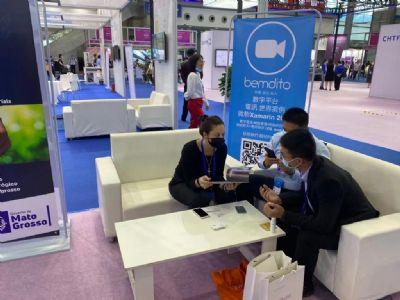 Empresa de MT representa Brasil em feira tecnolgica na China