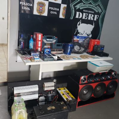 Estelionatrio  preso com produtos comprados pela internet utilizando cartes de diversas vtimas