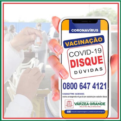 VG cria Disque-Vacina para tirar dvidas sobre vacinao e medidas vigentes