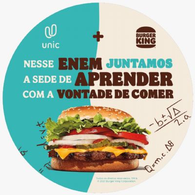 Unic e Burger King vo oferecer cupons de descontos a candidatos do Enem em MT