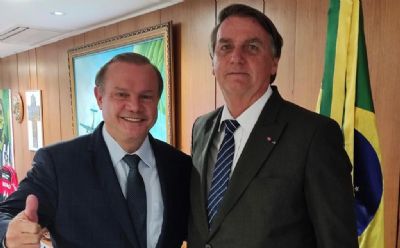 Fagundes articula vinda de Bolsonaro a Cuiab no dia 19