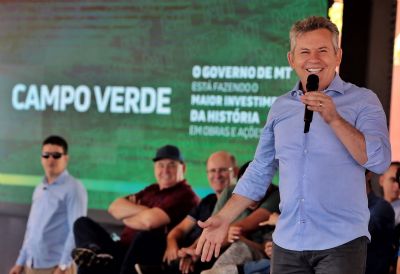 Mauro Mendes se rene com senadores, deputados e empresrios em Campo Verde