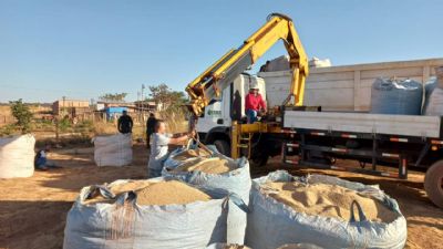 Nove pessoas so presas com 41 toneladas de carga de soja roubadas em Rondonpolis
