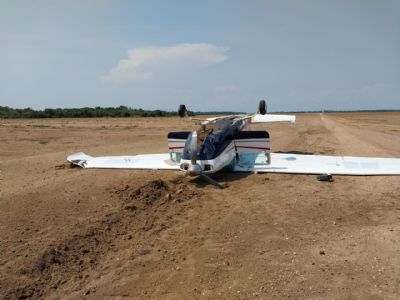 Vdeo | Avio que transportava 510 kg de cocana da Bolvia faz pouso em MT