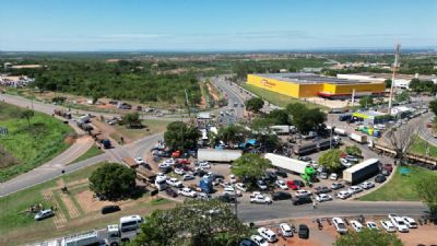 Manifestantes mantm interdies em 31 pontos nas rodovias em Mato Grosso