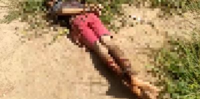 Corpo  encontrado com as pernas e braos amarrados prximo ao Trevo do Lagarto em VG