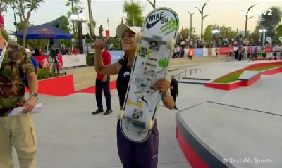 Rayssa Leal  campe mundial de skate street