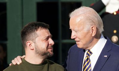 Biden faz visita surpresa  Ucrnia e anuncia ajuda adicional de US$ 500 milhes