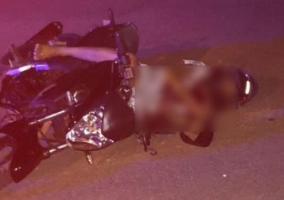 Motociclista  assassinado a tiros enquanto trafegava em via pblica