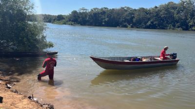 Aps buscas intensas, corpo de homem que desapareceu no Rio Cuiab  encontrado