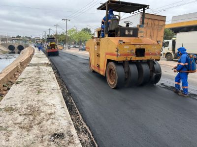 Governo de MT comea revitalizao da Avenida 8 de Abril em Cuiab