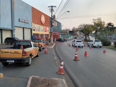 Blitzes nas Avenida Beira Rio e Prainha resultam na priso de 20 condutores