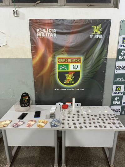 Dois traficantes so presos com mais de 60 pores de drogas em Vrzea Grande