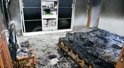 Homem invade casa e ateia fogo na cama da ex-namorada; deixou botijo vazando gs