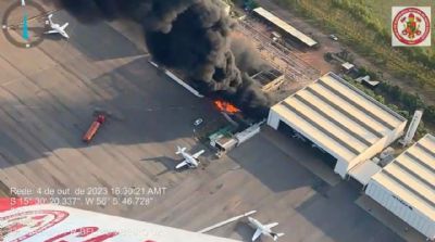 'Piloto evitou tragdia maior e salvou vidas', diz testemunha que presenciou queda de avio em Cuiab
