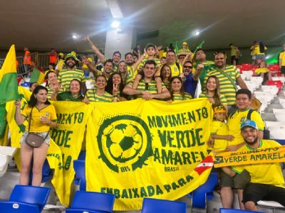 Movimento Verde Amarelo prepara festa em Cuiab para apoiar seleo nas eliminatrias da Copa de 2026
