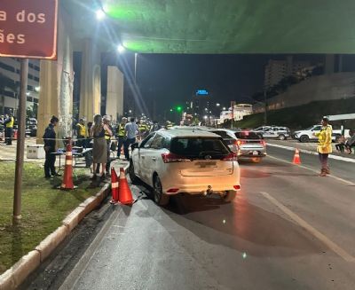 Operao Lei Seca prende sete motoristas por embriagues ao volante na Avenida do CPA