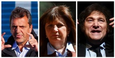 Depois de empate triplo nas primrias, eleies presidenciais da Argentina ocorrem neste domingo