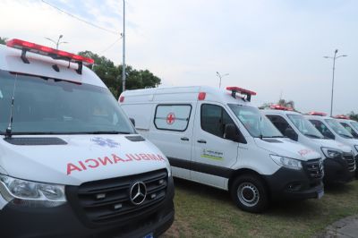 VG adquire seis ambulncias com ajuda de emenda parlamentar