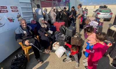 Sem novas listas com autorizados a sair de Gaza, fronteira  reaberta