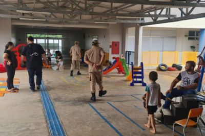 Ação conjunta verifica segurança das escolas em Barra do Bugres