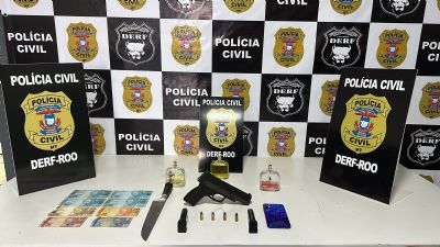 Autor de roubo e extorsão é preso em flagrante pela Polícia Civil em Rondonópolis