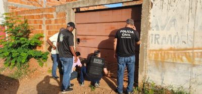 Polcia resgata dois pitbulls em situao de maus-tratos em Cuiab
