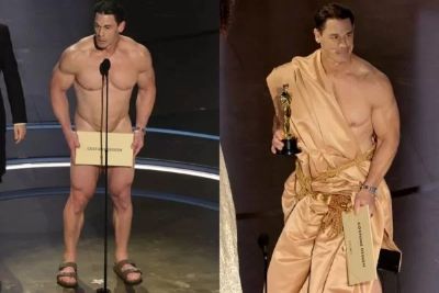 John Cena estava realmente pelado no Oscar? Saiba a resposta