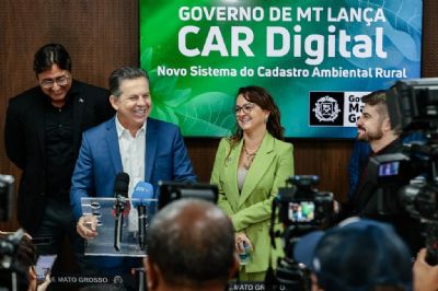 Governador lana Cadastro Ambiental Rural digital: Mais rpido, eficiente e objetivo