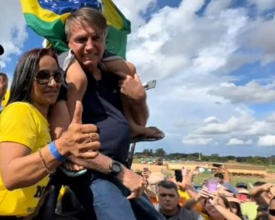 Com apoio de Bolsonaro, Zilmai reafirma pr-candidatura  prefeitura de Nobres