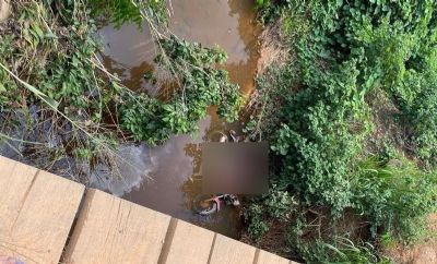 Motociclista morre aps cair de ponte em MT