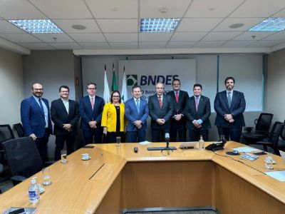 Governador busca financiamento do BNDES para acelerar obras de duplicao da BR-163