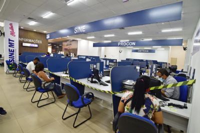 Sine Mato Grosso oferta 1.841 vagas de emprego