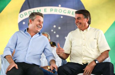 Mauro Mendes vai a Braslia e deve se reunir com Bolsonaro